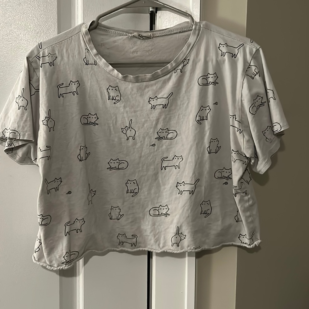 Cat Crop top